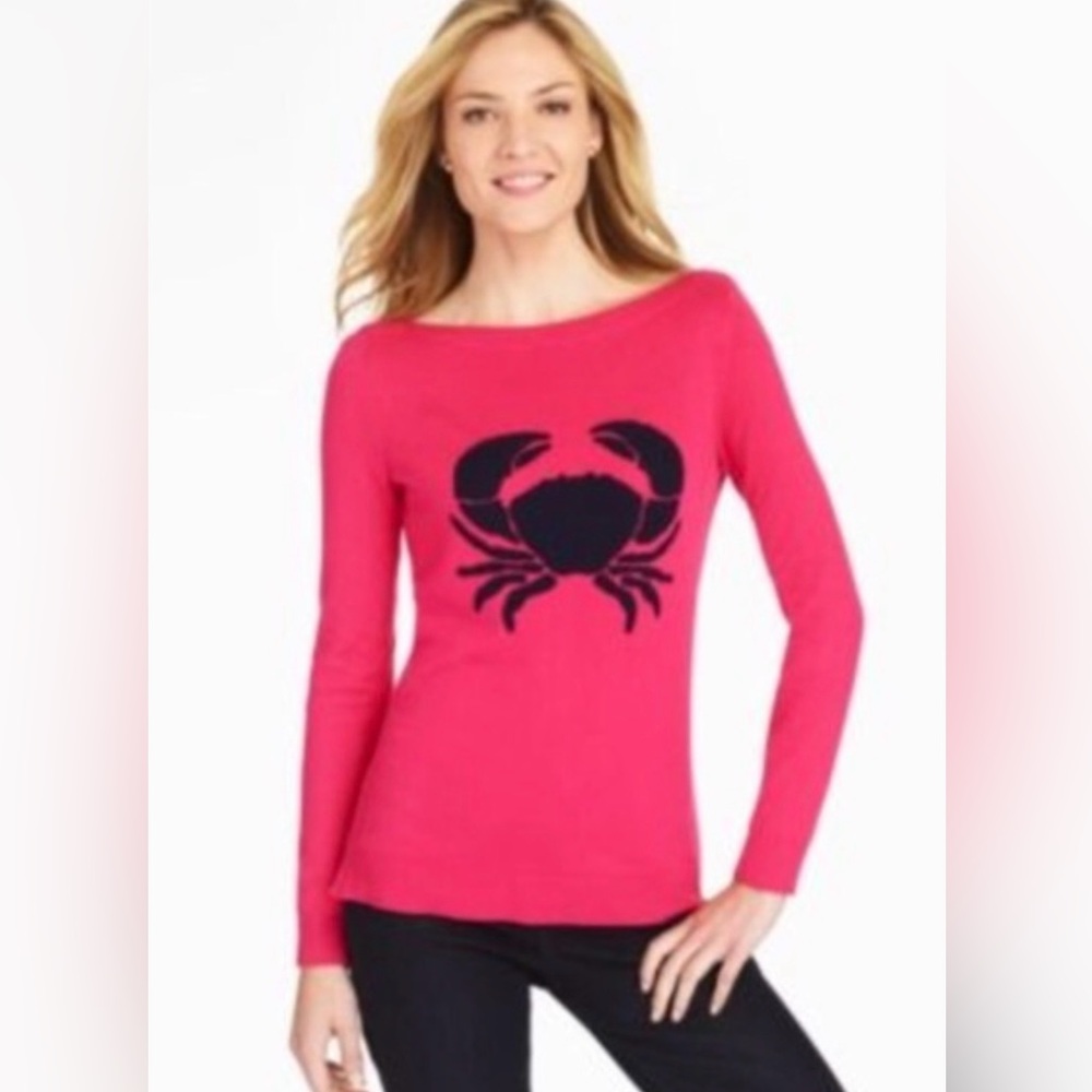 NWT TALBOTS CRAB SWEATER